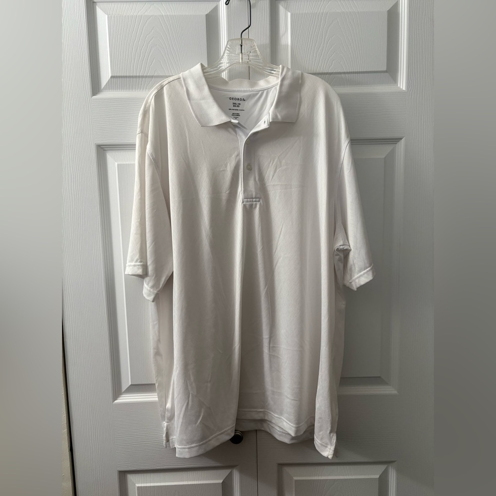 George White Polo Shirt Classic Fit